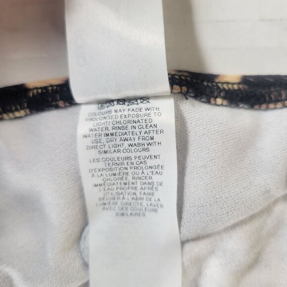 ASOS Design Leopard Print Beach Resort Triangle Adjustable Bikini Top Size US 2 - Picture 6 of 7